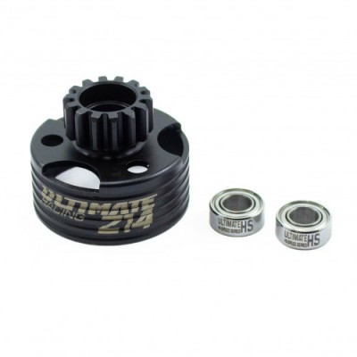 CLUTCH BELL ( 14T / VENTILATED ) WITH 2 BEARINGS - ULTIMATE RACING UR0662